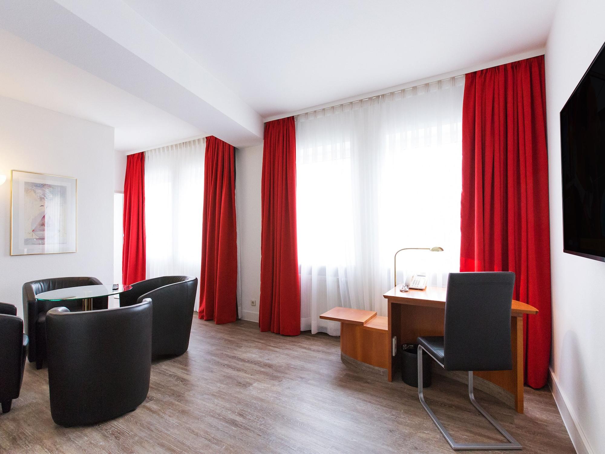 Dormero Hotel Dresden Airport Bagian luar foto